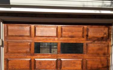 Boulder Deck and Garage Doors Rejuvenated!