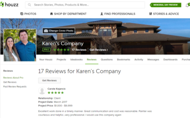 What Do Karen's Company Customers Say? 